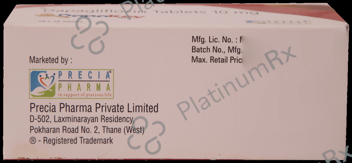 Dapakey 10mg Tablet