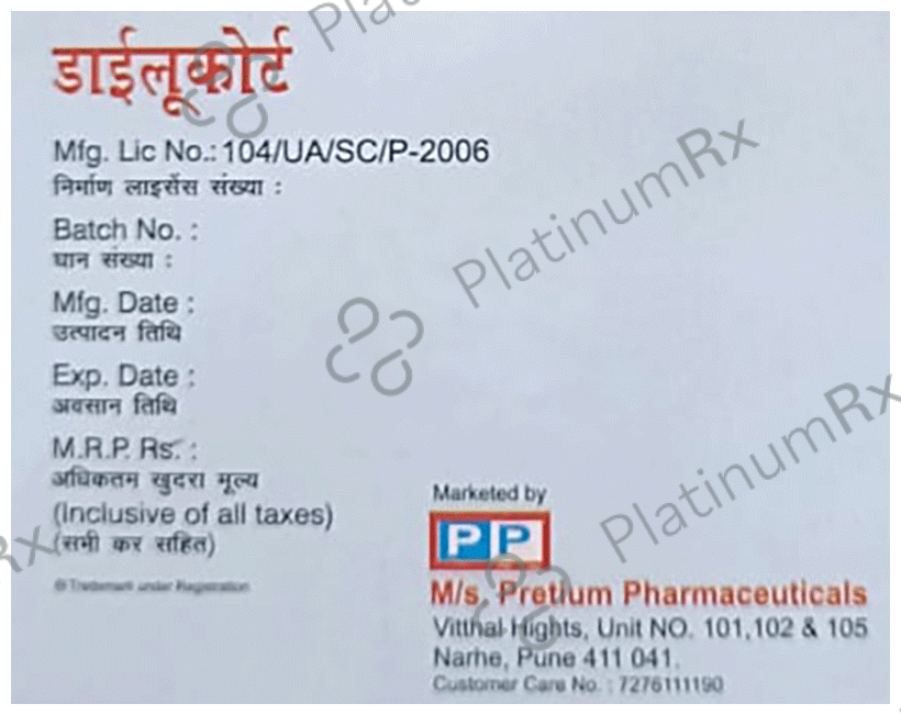 Dilucort 0.05% Ointment