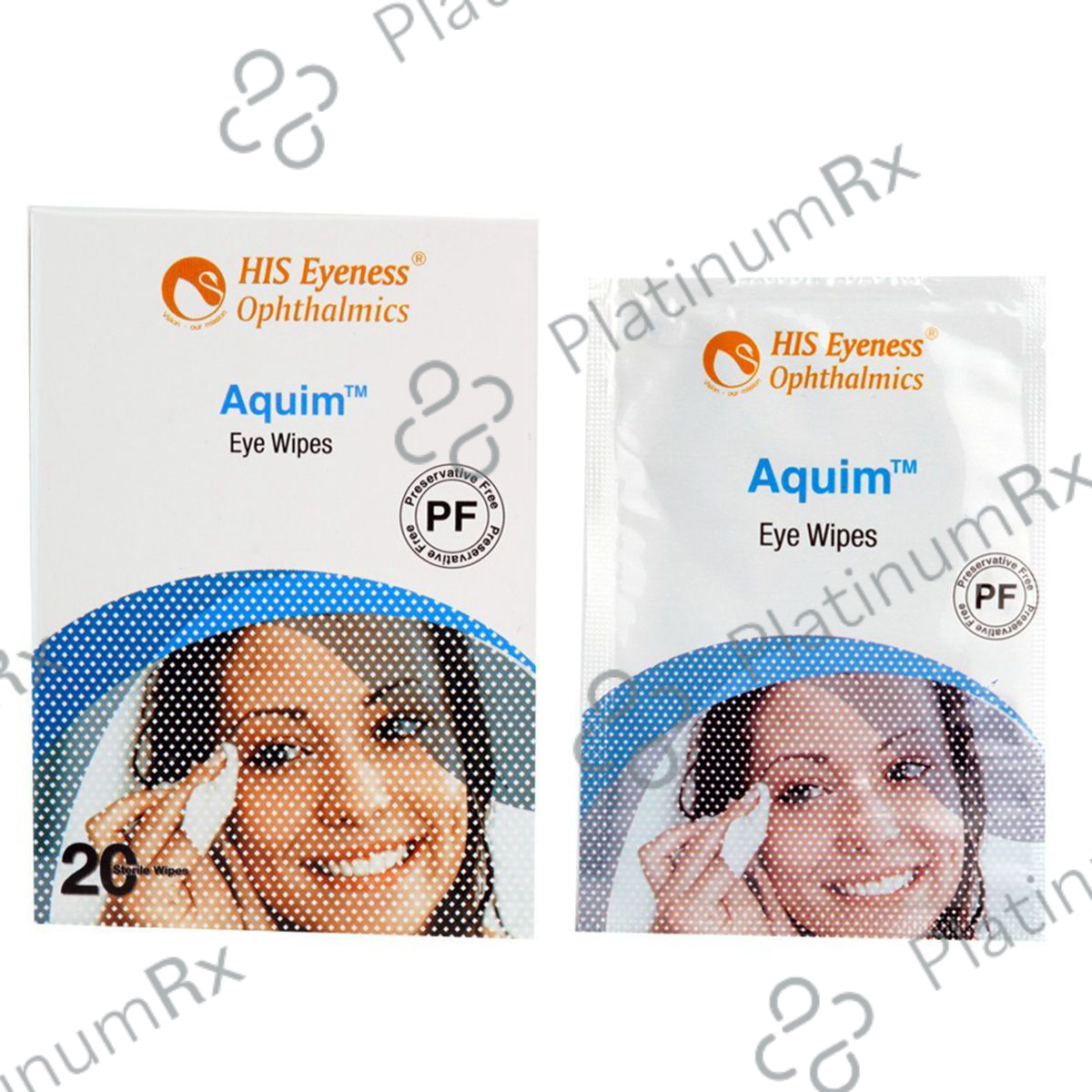 Aquim Eye Wipes 20s