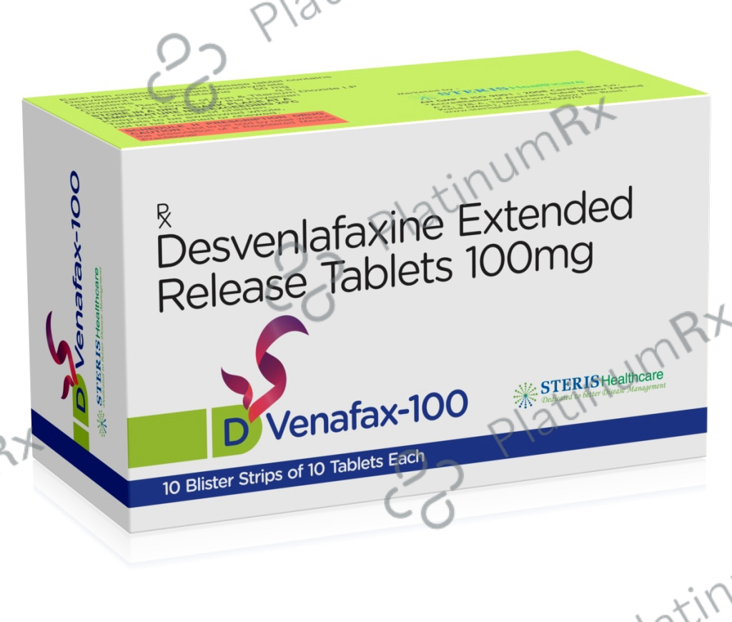 Dvenafax 100mg Tablet ER 10s