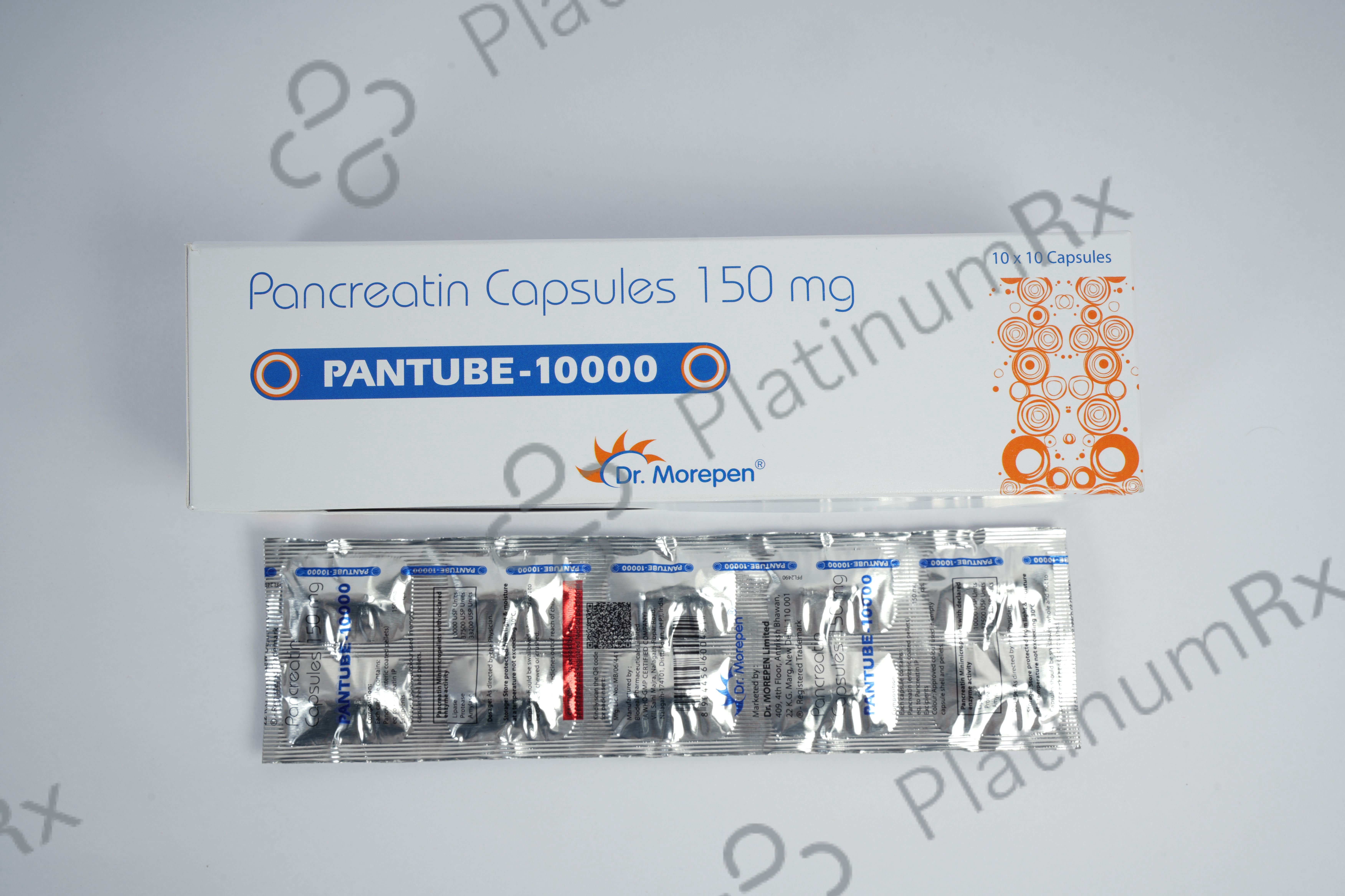 Pantube 10000 Capsule 10s