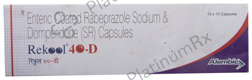 Rekool D 40/30mg Capsule SR 10s