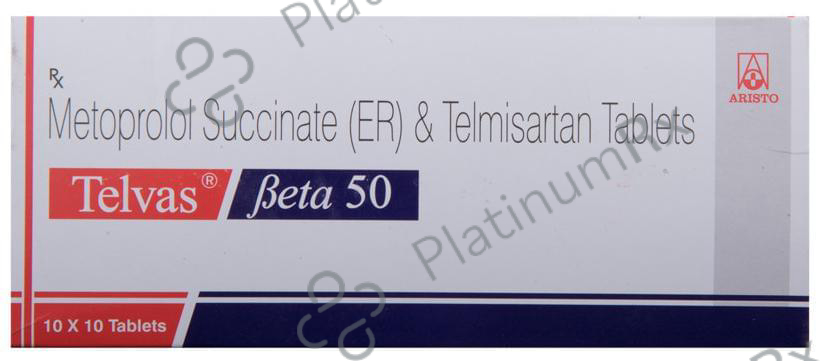 Telvas Beta 50/40mg Tablet ER 10s