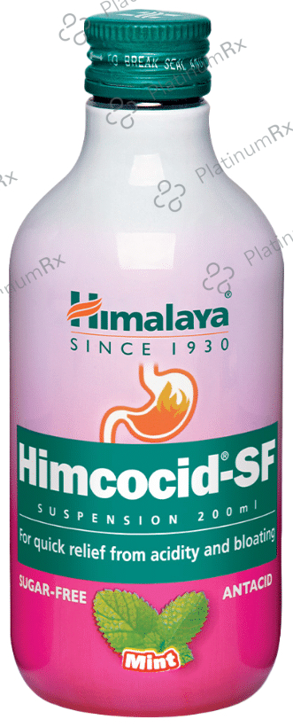 Himalaya Himcocid Antacid Mint Sugar Free Suspension 200ml