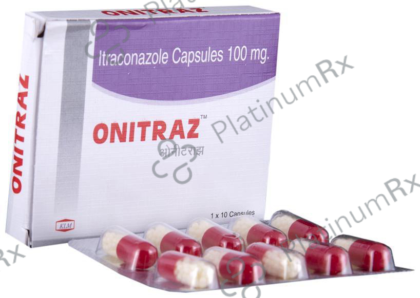 Onitraz 100mg Capsule 10s
