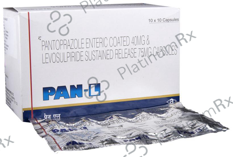 Pan L Capsule 75/40mg Capsule SR 10s