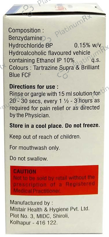 Maxtra 0.15% Gargle 120ml