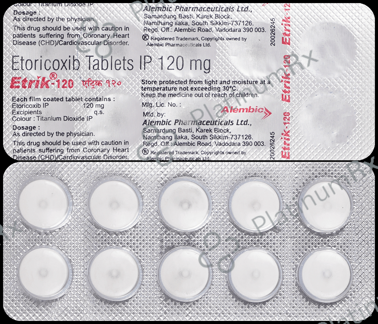 Etrik 120mg Tablet