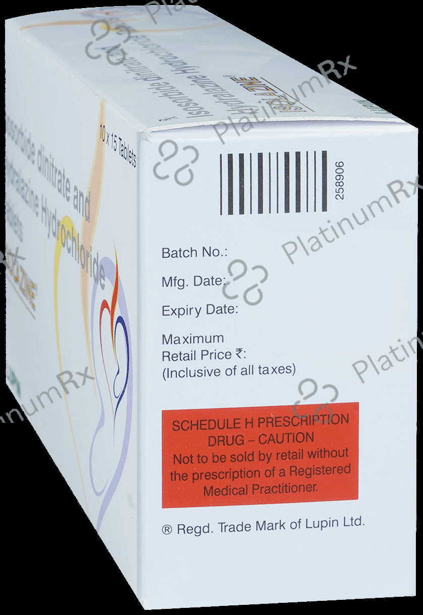 Isolazine 37.5/20mg Tablet 15s