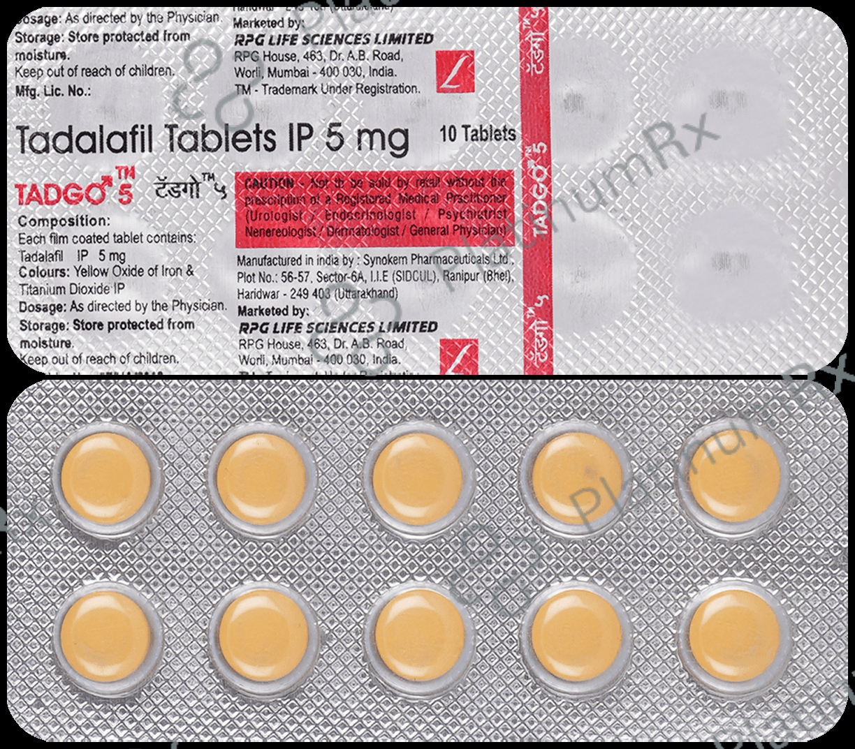 Tadgo 5 Tablet