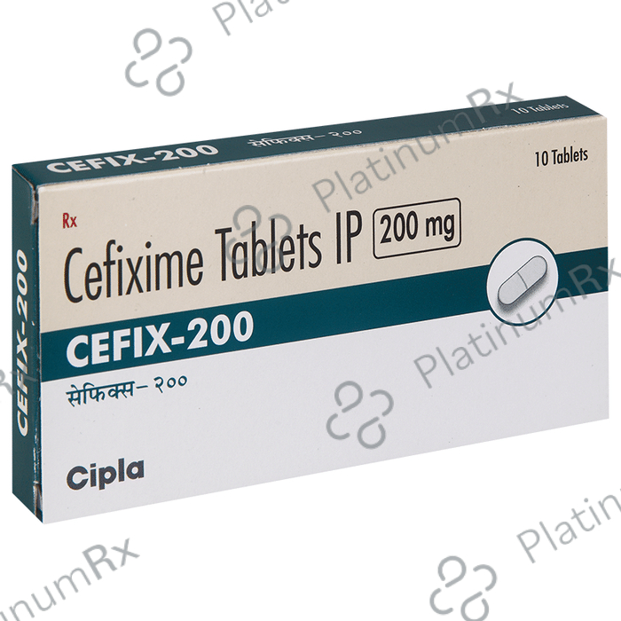 Cefix 200mg Tab 10s