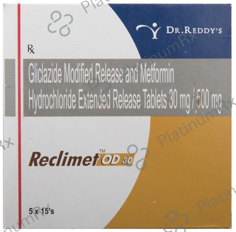 Reclimet OD 30/500mg Tablet ER 15s