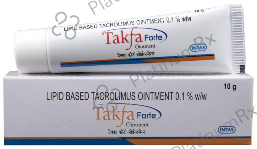 Takfa Forte 0.1% Ointment 10gm