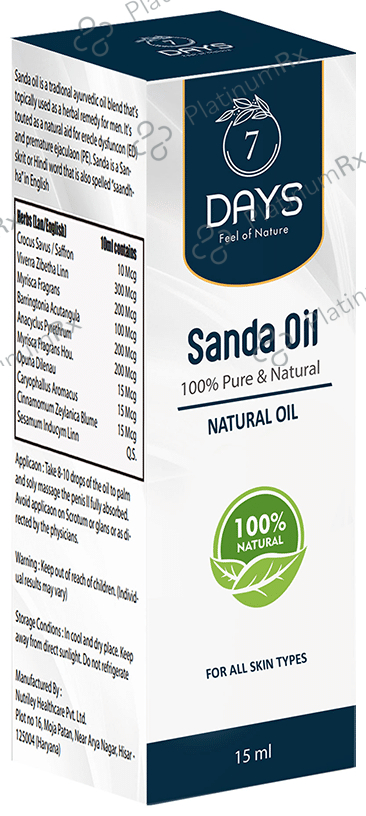 7Days Sanda Oil for Men