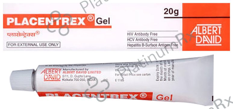 Placentrex 100mg Gel 20gm