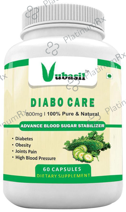 Vubasil Diabo Care 800mg Capsule