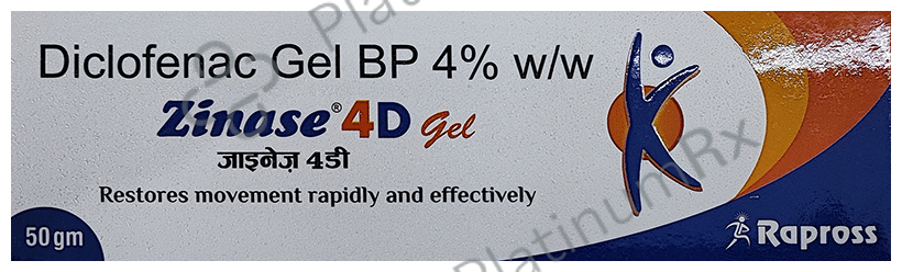 Zinase 4D Gel 50 Gel
