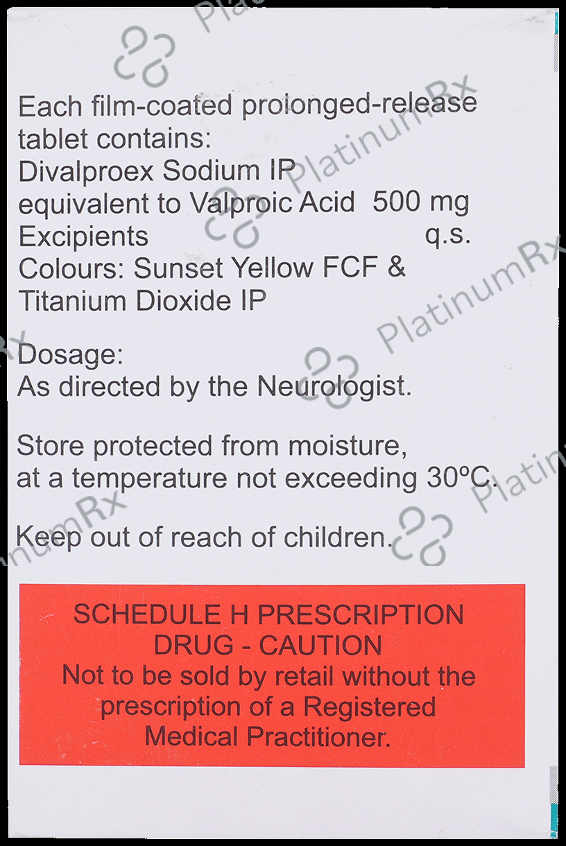 Divalrate 500mg Tablet ER