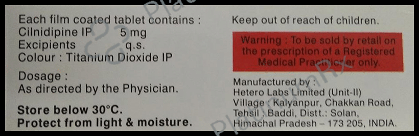 Dilnip 5mg Tablet 15s