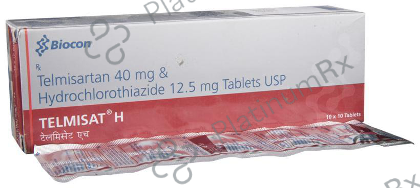Telmisat H 12.5/40mg Tablet 10s