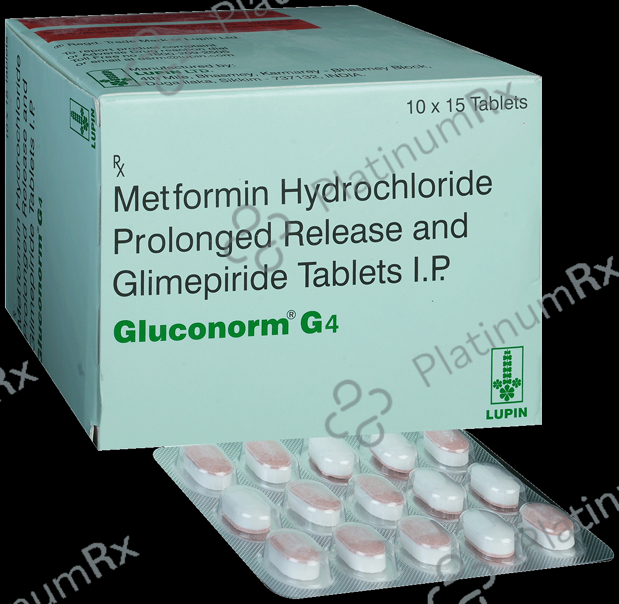 Gluconorm G 4/500mg Tablet PR 15s