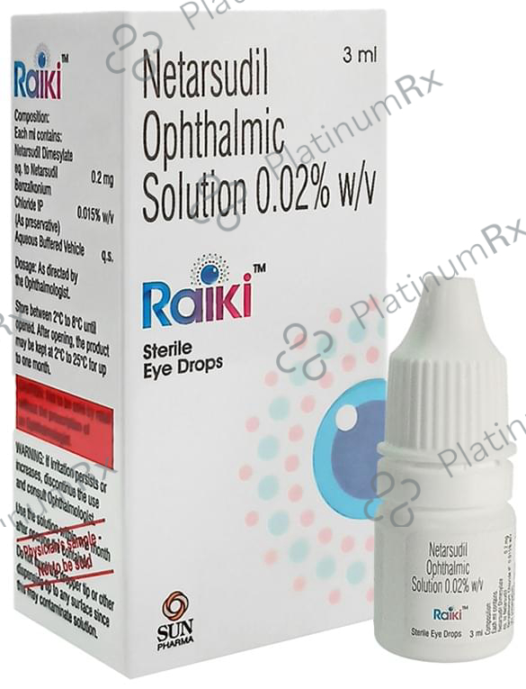 Raiki 0.02% Eye Drop 3ml