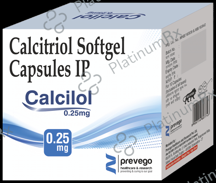 Calcilol 0.25mg Softgel Capsule