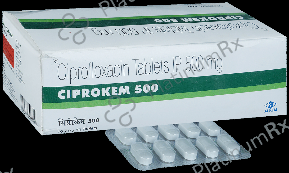 Ciprokem 500mg Tablet