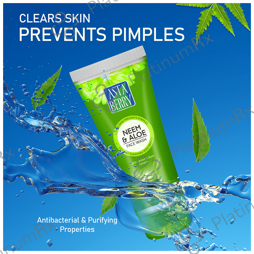 Astaberry Neem & Aloe Face Wash