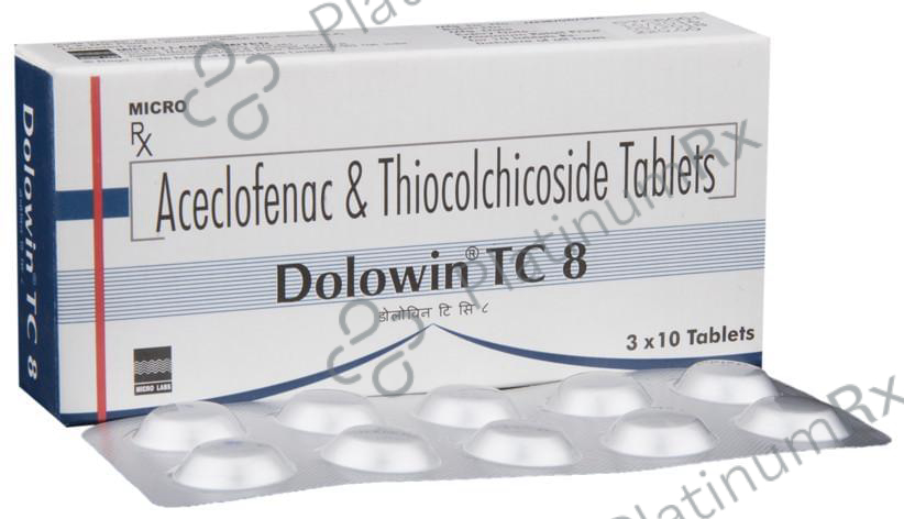 Dolowin TC 8/100mg Tablet 10s