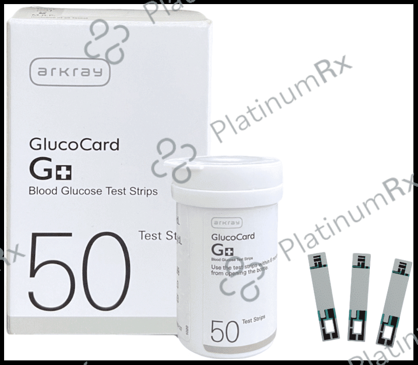 Arkray Glucocard G+ Blood Glucose Test Strip 50 Test