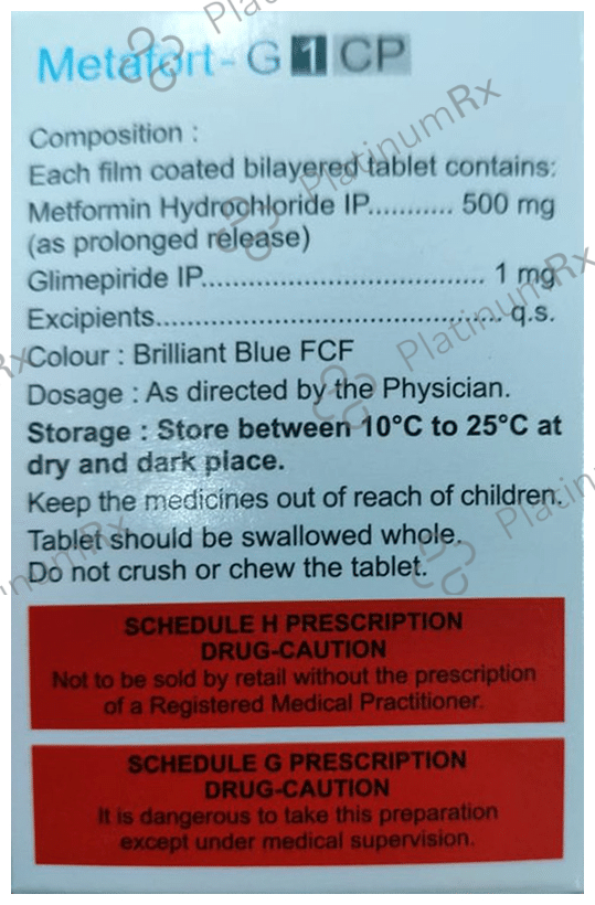 Metafort-G1 CP Tablet PR