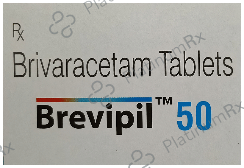 Brevipil 50mg Tablet 10s