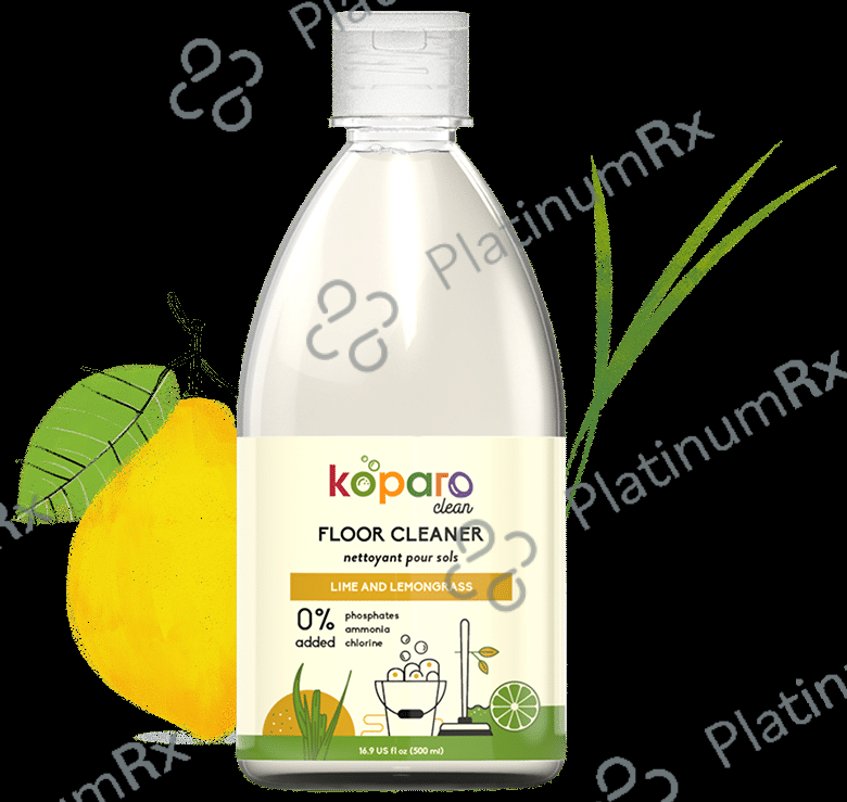 Koparo Lime & Lemongrass Floor Cleaner (500ml Each) 1 Bottle