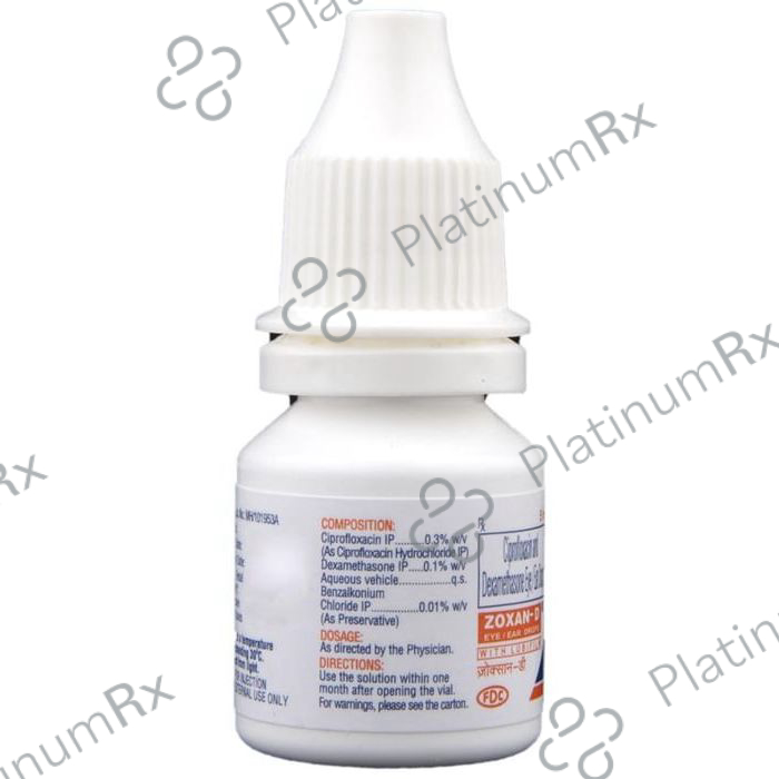 Zoxan D Eye/Ear Drops 10ml