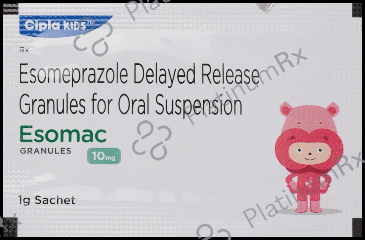 Esomac 10mg Granules