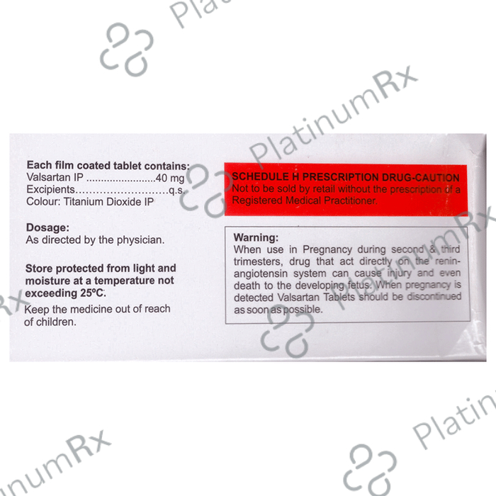 Valembic 40mg Tablet 10s