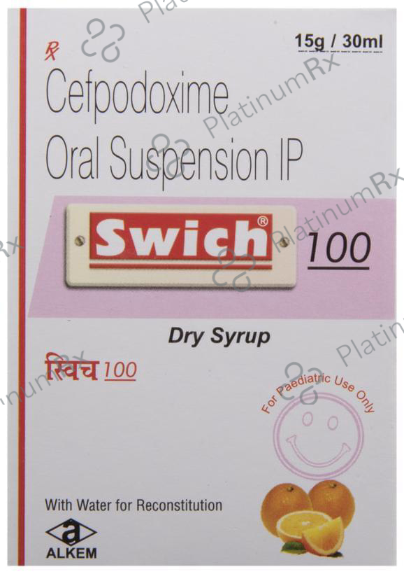Swich 100mg Dry Syrup 30ml