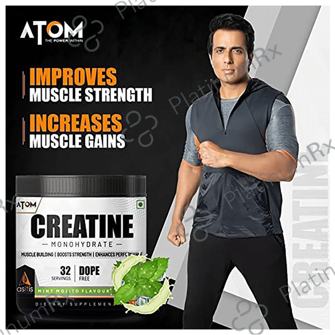 AS-IT-IS Nutrition Atom Creatine Monohydrate Bluerazz Fusion