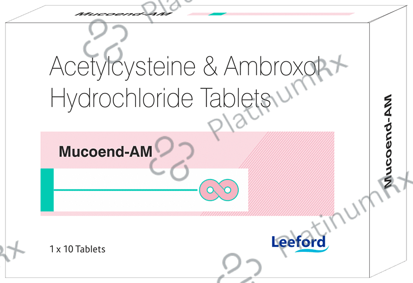 Mucoend AM 300/30mg Tab 10s