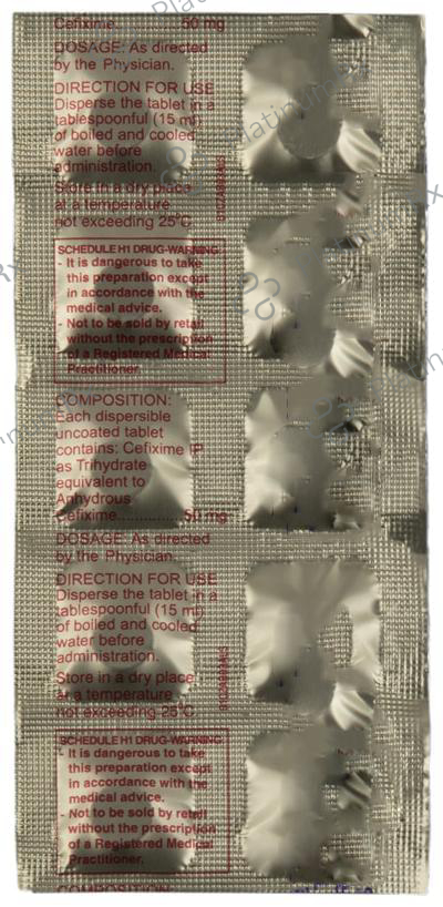 Zifi 50mg DT Tablet 10s