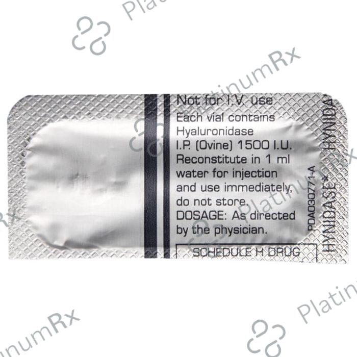 Hynidase 1500IU Injection 1s