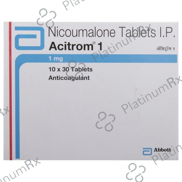 Acitrom 1mg Tablet 30s
