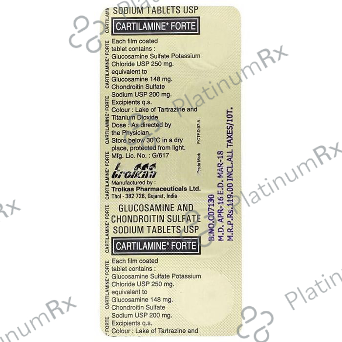 Cartilamine Forte Tablet