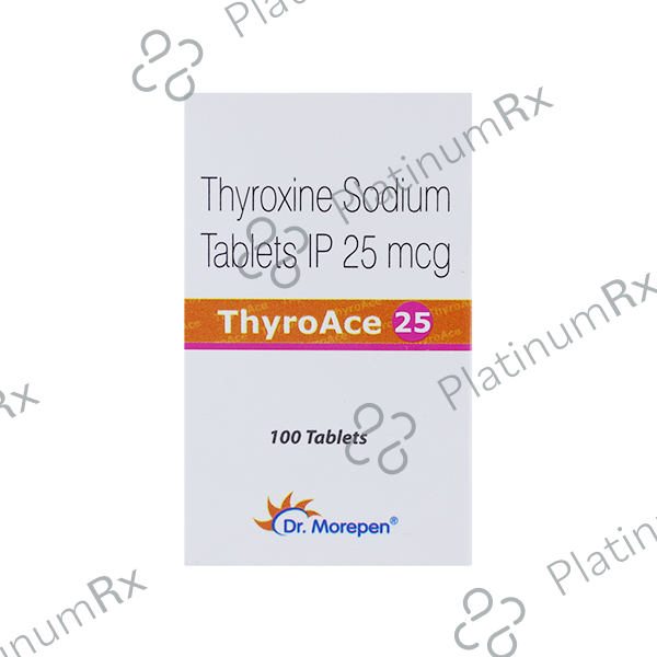 ThiroAce 25mcg Tablet 100s