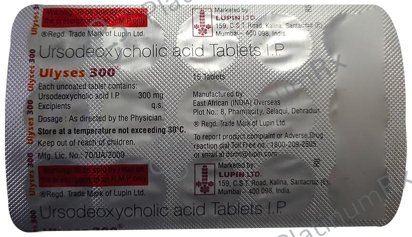 Ulyses 300mg Tablet 15s