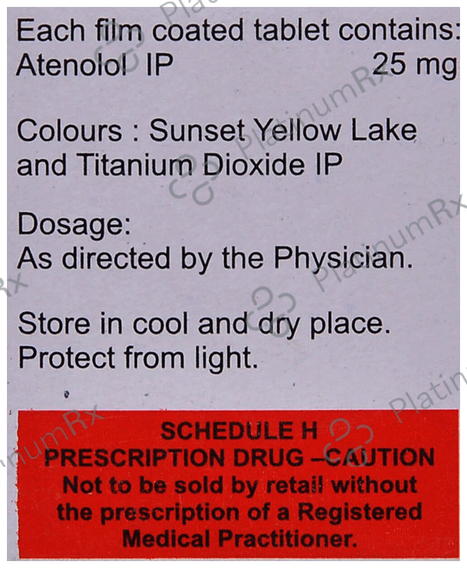 Tenomac 25mg Tablet 14s