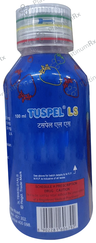 Tuspel LS Strawberry Syrup 100ml