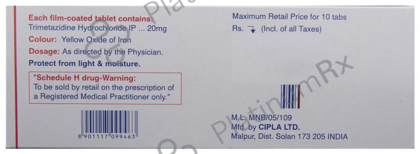 Trivedon 20 Tablet