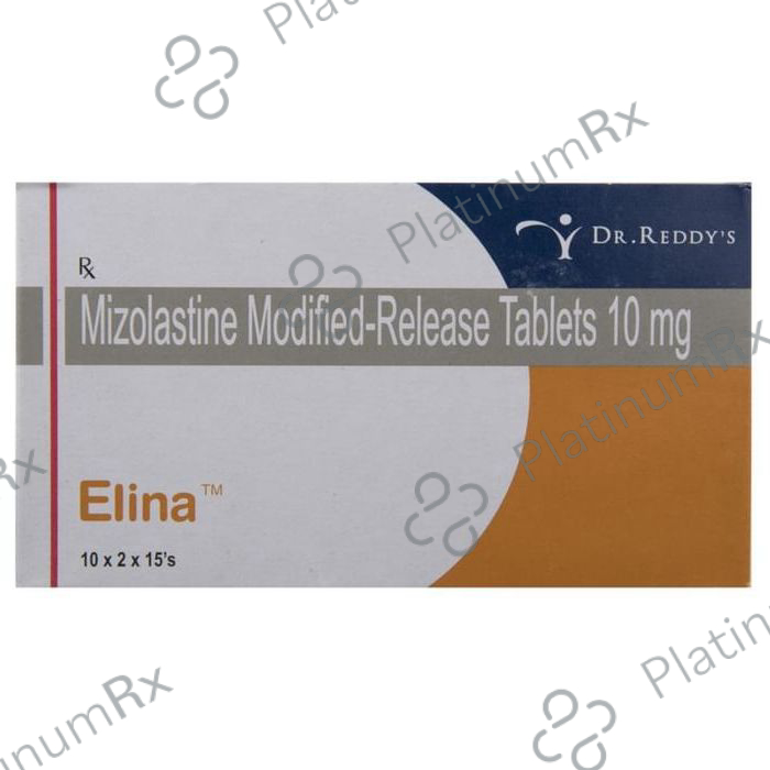 Elina 10mg Tablet MR 15s